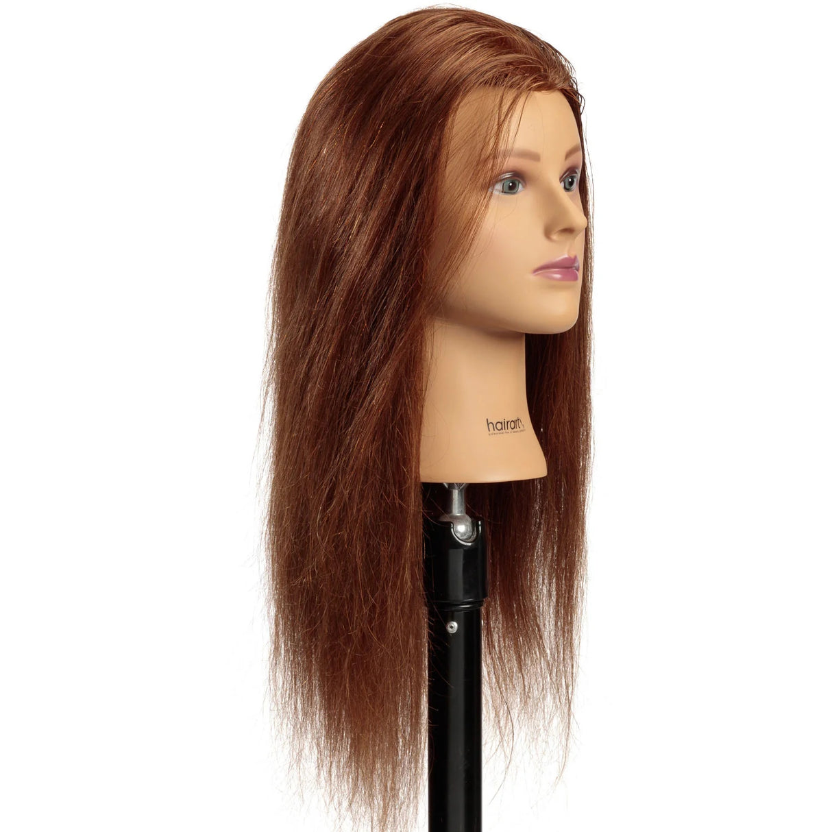 Hairart Isabella Brown Hair Mannequin Head