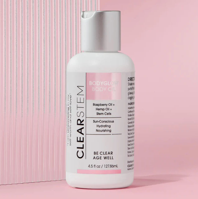 CLEARstem Bodyglow Stem Cell Body Oil 4.5 oz