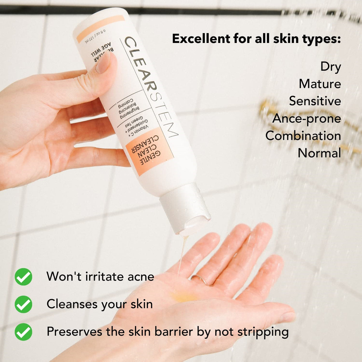 CLEARstem GENTLECLEAN Cleanser