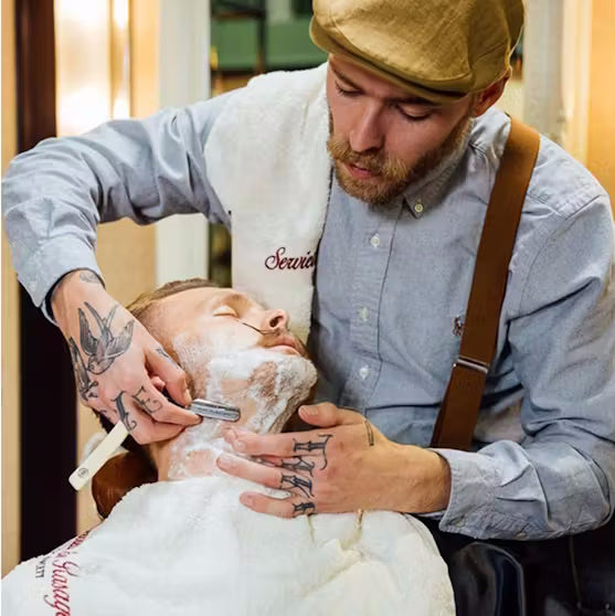 Captain Fawcett's Disposable Double Edge Blade Straight Razor