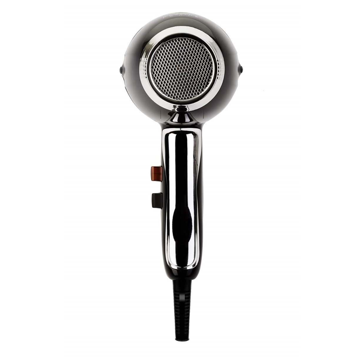 Elchim 3900 Light Ionic Hair Dryer - Black w/ Silver Chrome