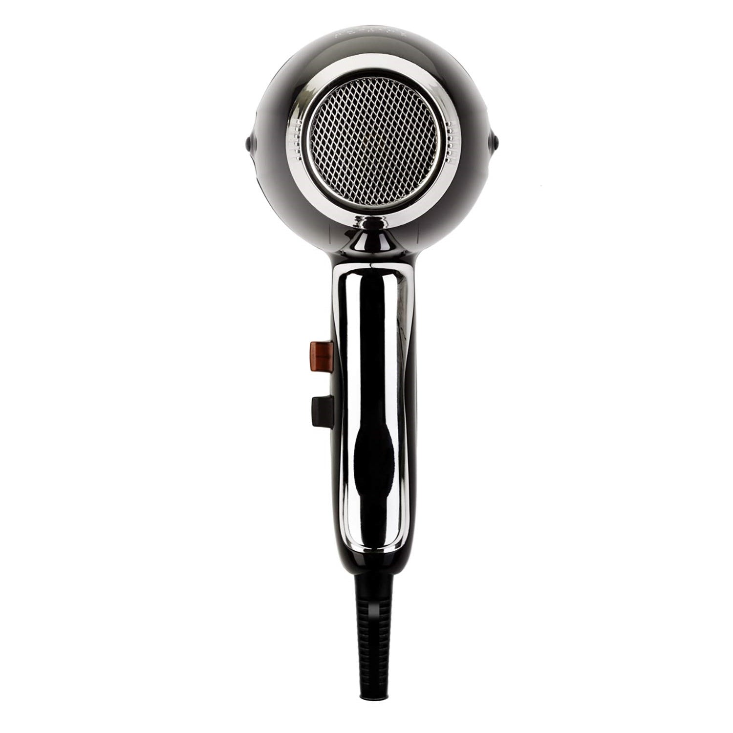 Elchim 3900 Light Ionic Hair Dryer - Black w/ Silver Chrome