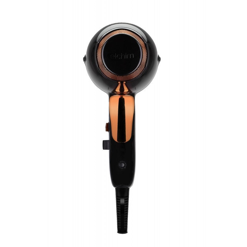 Elchim 8th Sense Hair Dryer - Black w/Copper