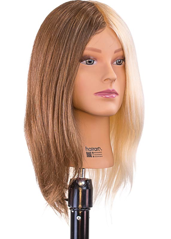 Hairart Emma 2-Tone European Hair Mannequin Head
