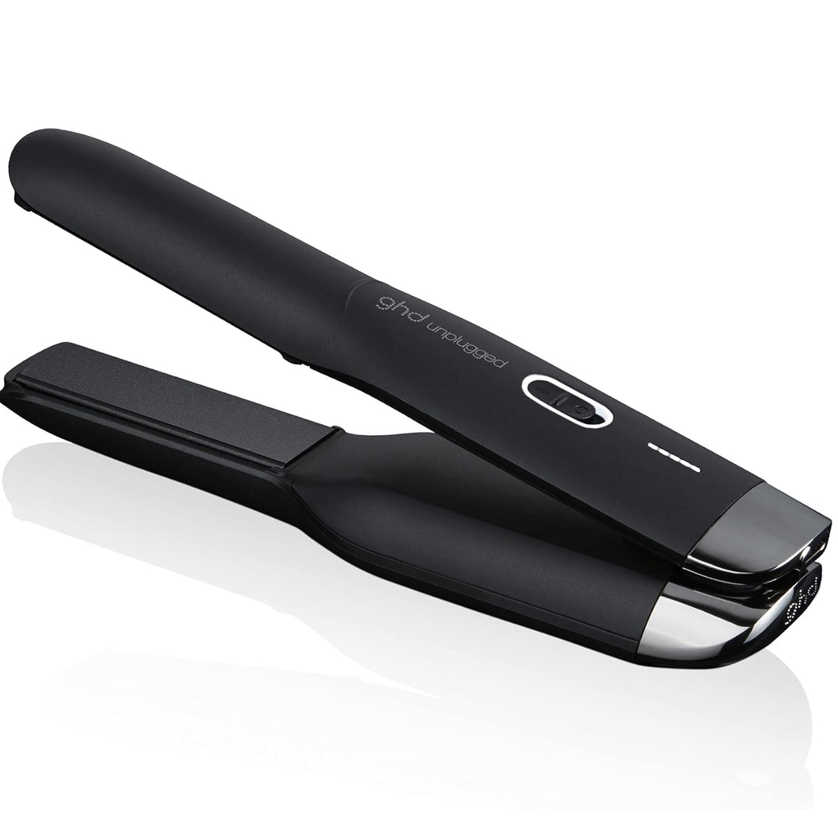 GHD Black Unplugged Cordless 1" Styler Flat Iron