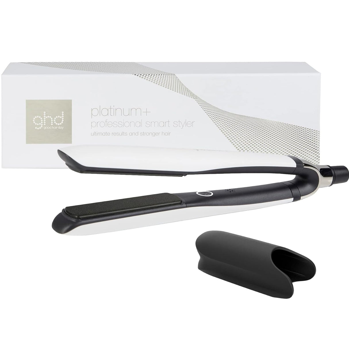 GHD Platinum+ Styler 1" White Flat Iron Straightener