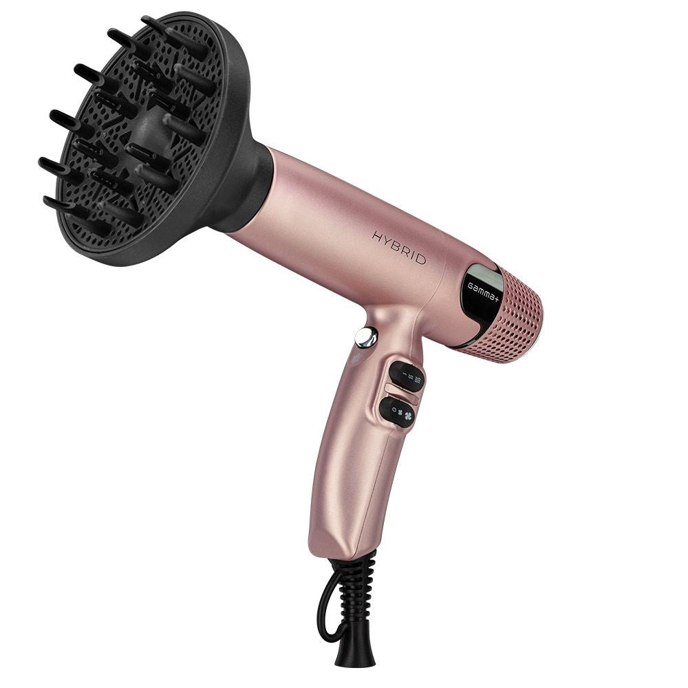 Gamma+ GP102G Hybrid Brushless Ionic Hair Dryer - Rose Gold