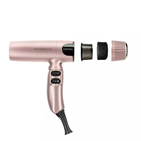 Gamma+ GP102G Hybrid Brushless Ionic Hair Dryer - Rose Gold