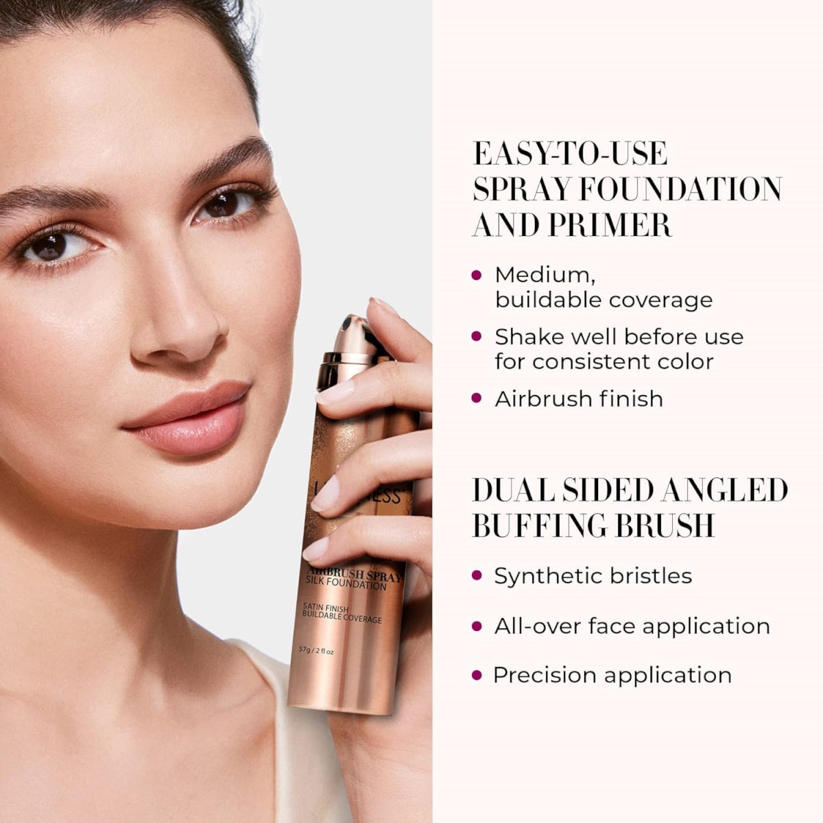 Luminess Airbrush Spray Silk Foundation Starter Kit