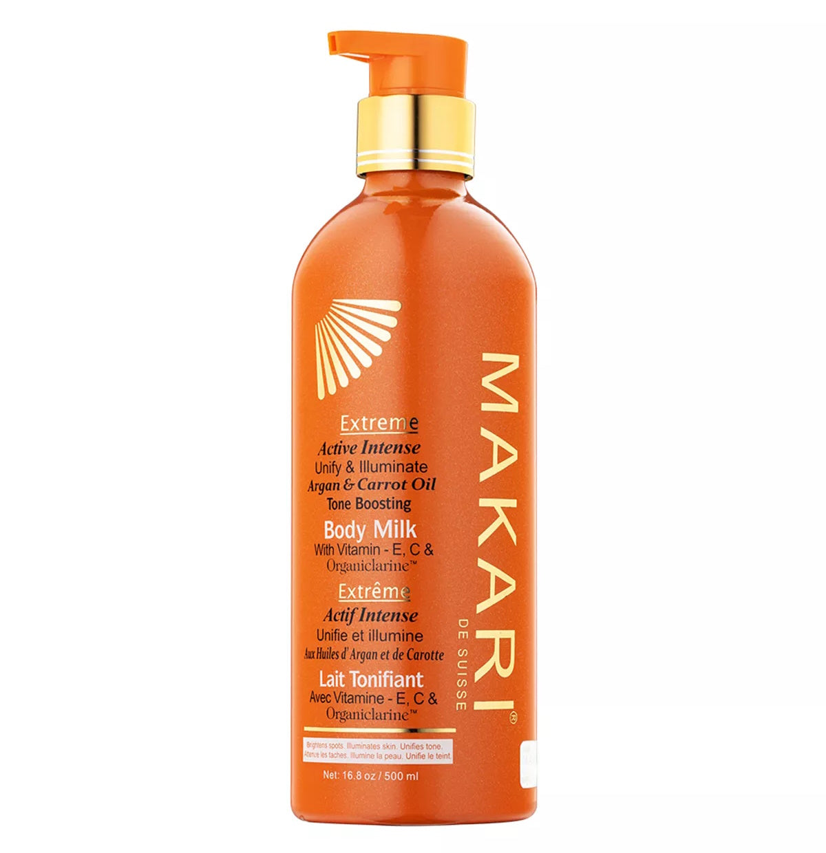 Makari Extreme Argan & Carrot Oil Tone Boosting Body Lotion - 16.8 oz.