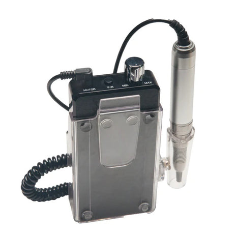 Medicool Tec-Pro Portable Rechargeable Manicure File Drill - Black