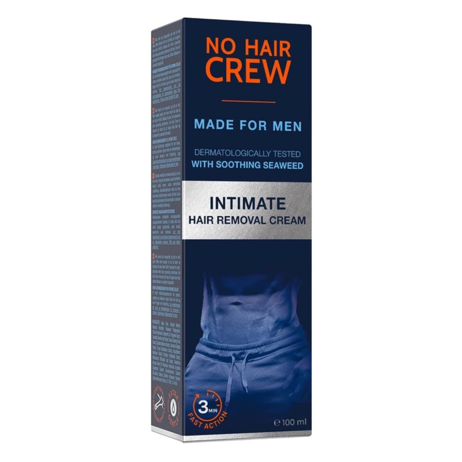 No Hair Crew - Intimate Hair Removal Cream 3.4 oz