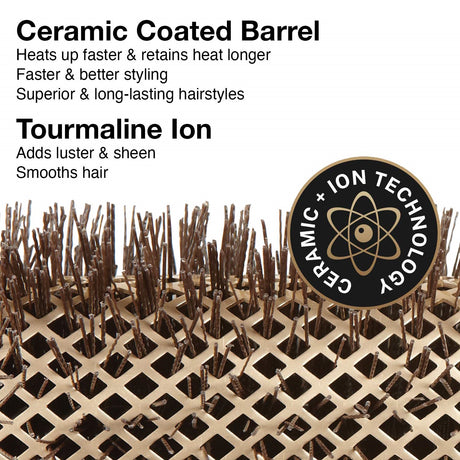 Olivia Garden Square Shaper Thermal Hair Brush 2" - NT-S50