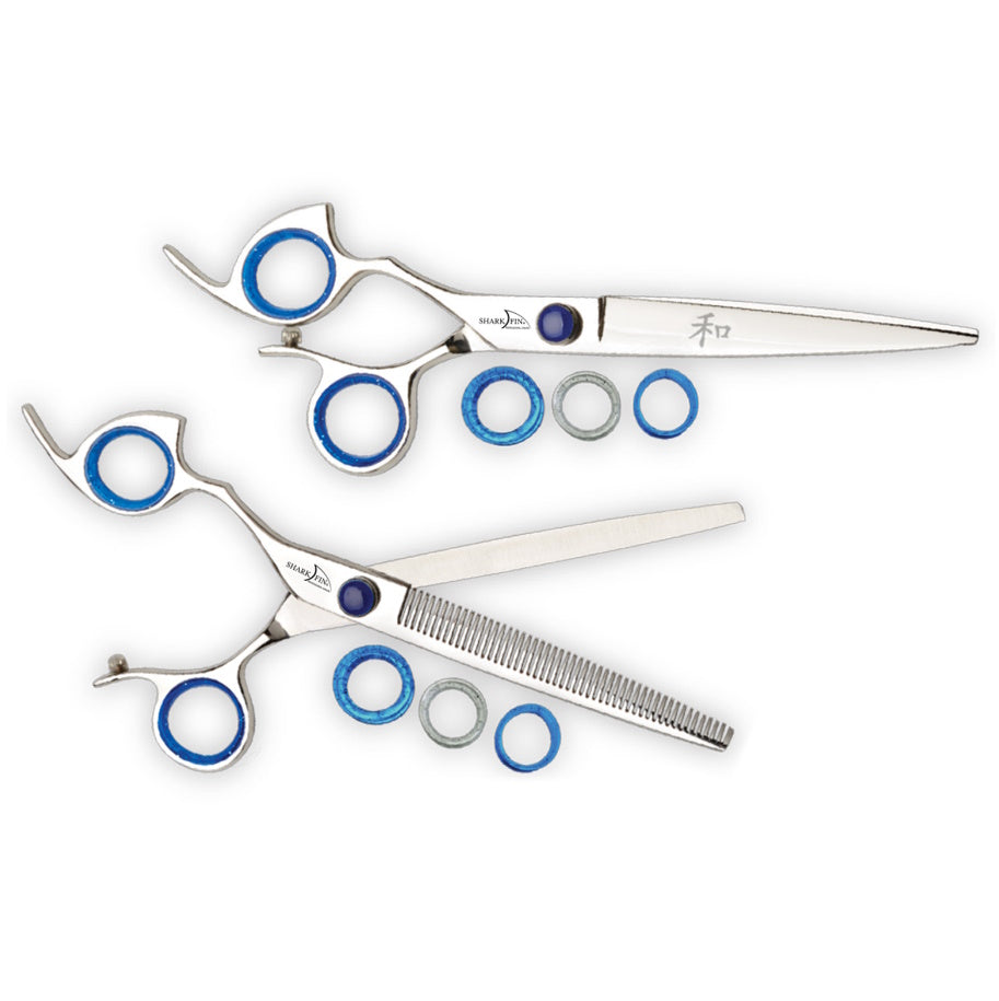 SHARK FIN 6-1/4" Standard Barber Set - Lefty