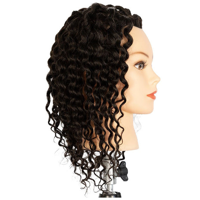 Exalto ALMA Curly Textured Hair Mannequin Head