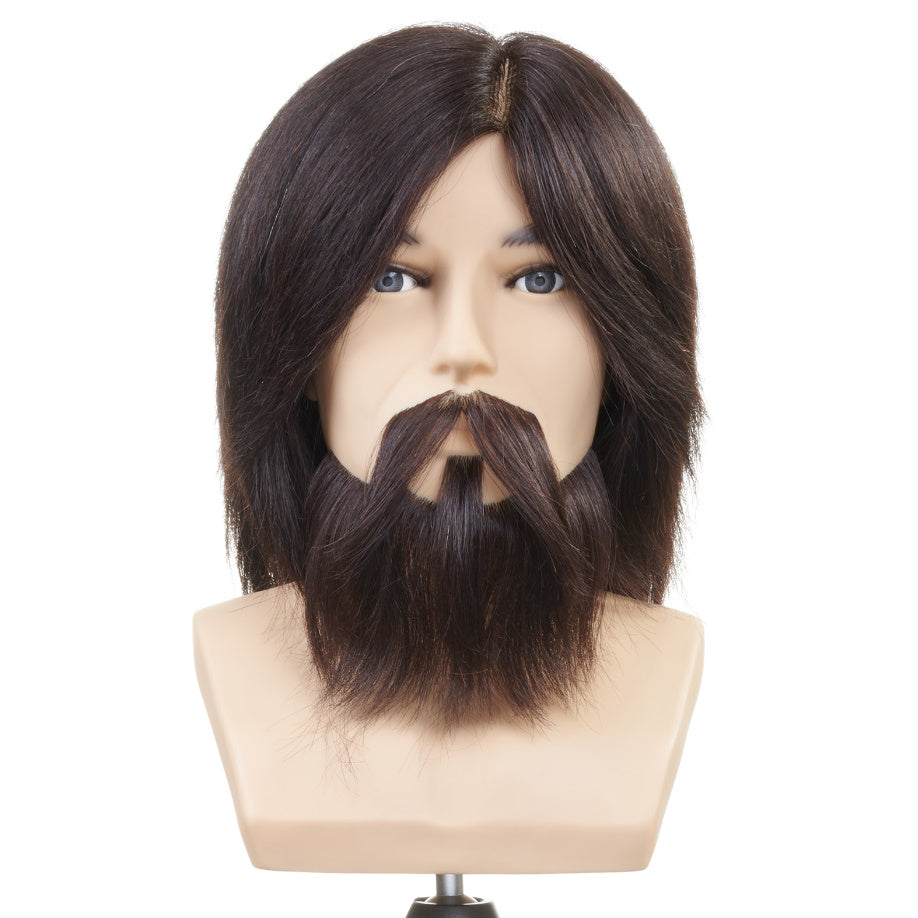 Celebrity Bearded Male OMC Competition Mannequin with/Shoulder OM2BSB