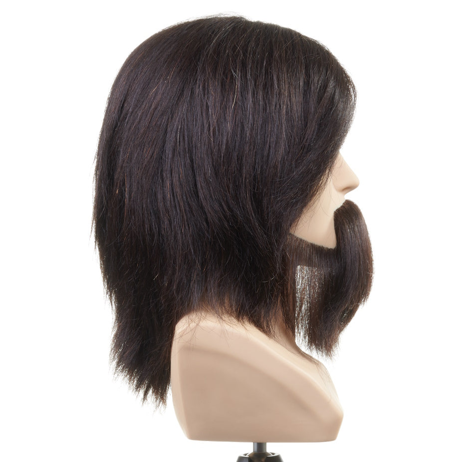 Celebrity Bearded Male OMC Competition Mannequin with/Shoulder OM2BSB