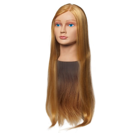 Sara 100% Synthetic Long Hair Mannequin Head