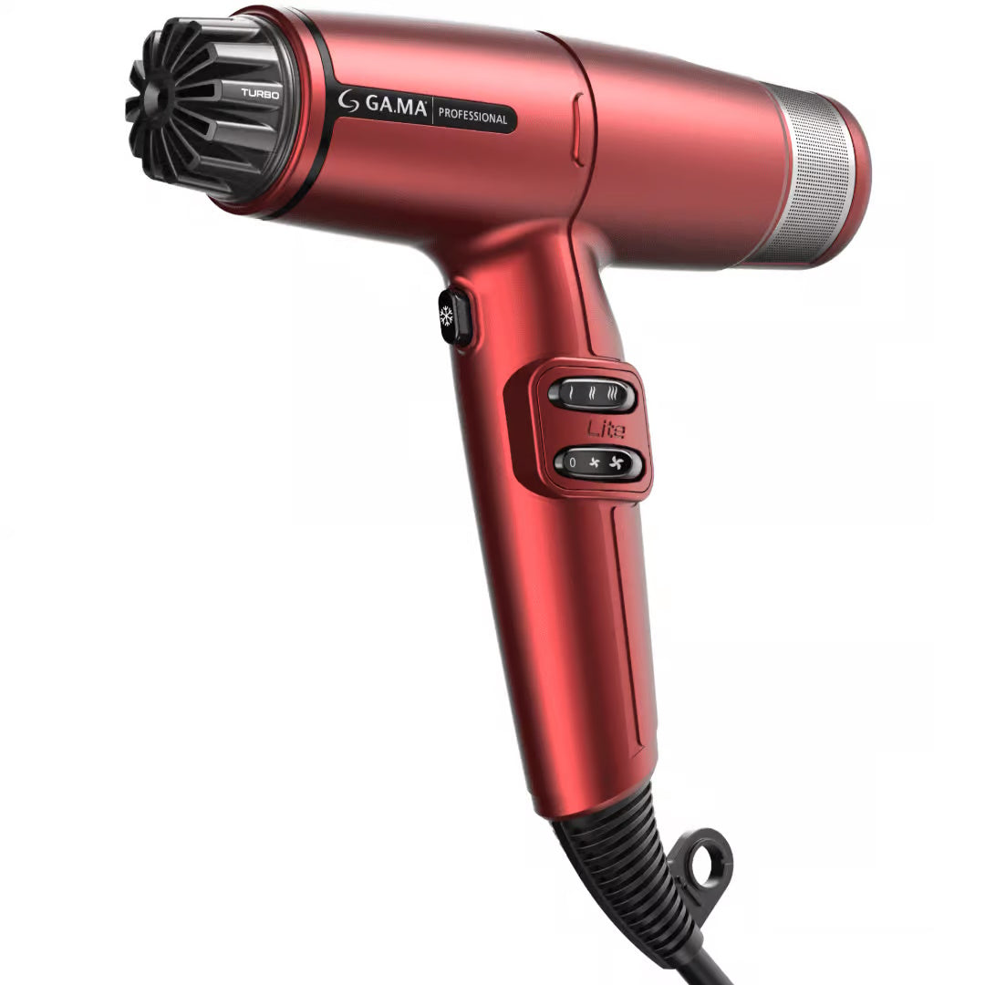 GAMA Italy iQ Lite Max Hair Dryer - Red Hair Dryers