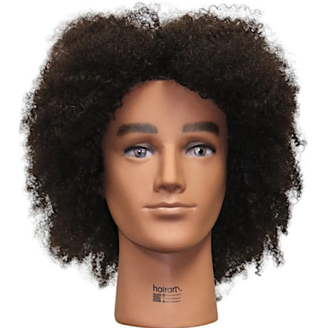 Hairart Carter Male Textured Afro Mannequin Head