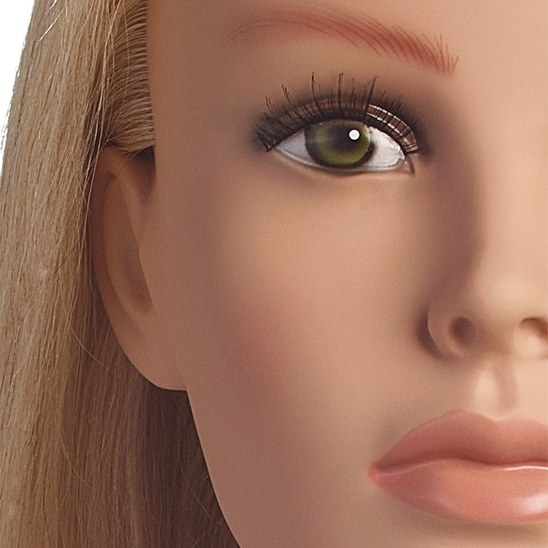 L'IMAGE DENISE 28" Long Hair Length Mannequin Head