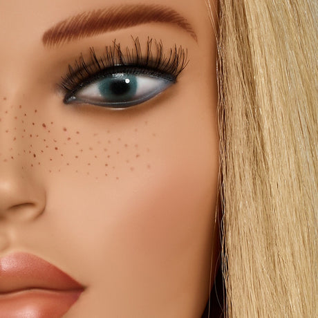 L'IMAGE LIZ 24" High Density European Hair Mannequin Head