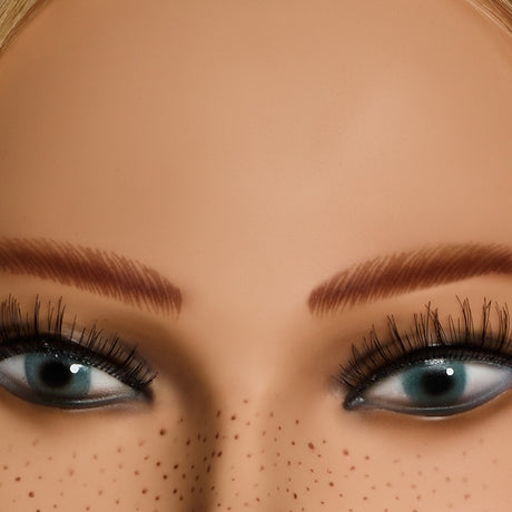 L'IMAGE LIZ 24" High Density European Hair Mannequin Head