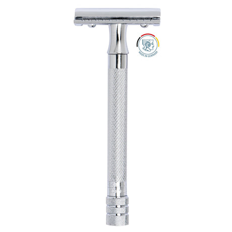 Merkur 23C Double Edge Safety Razor - Long Handle Safety Razor