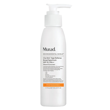 Murad City Skin Age Defense Broad Spectrum SPF 50 | PA++++ Professional 4oz Size