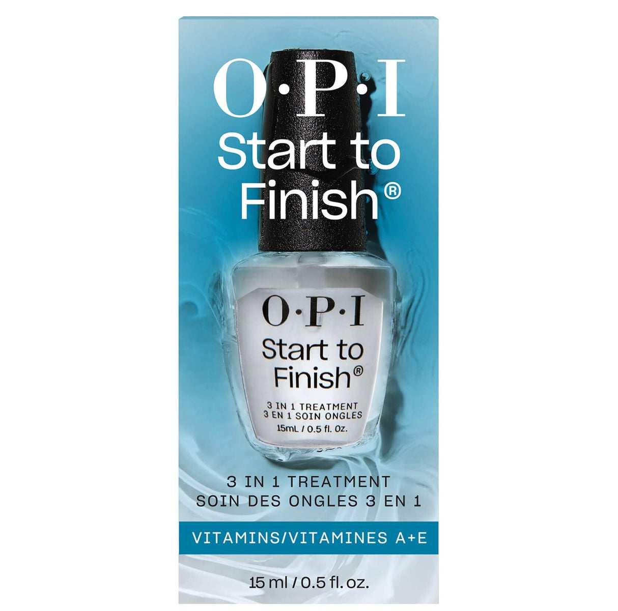 OPI-Start to Finish 3-in-1 Treatment 0.5 oz - NTT70