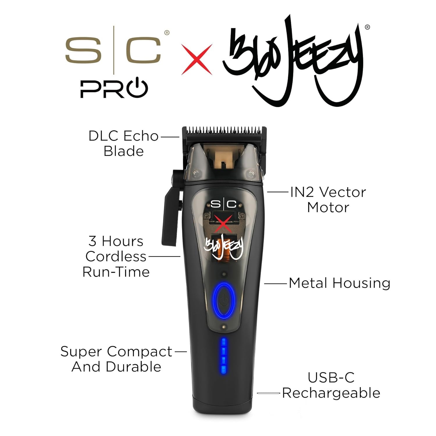 StyleCraft SC x 360 Jeezy Cordless Vector Motor Clipper