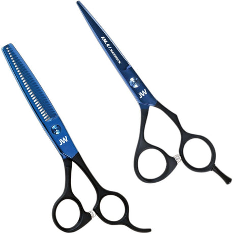 JW Blu Shear Duo Set - 5-3/4" Shear & Thinning Shear 