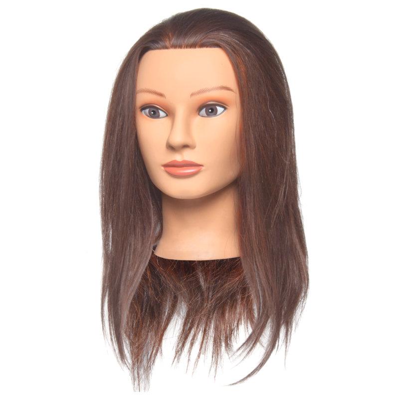 Penelope Human Hair Mannequin Head