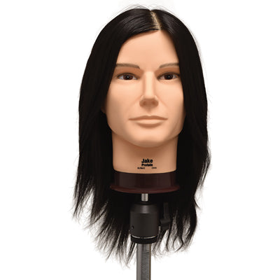 Jake Synthetic Hair Cutting Manikin Head