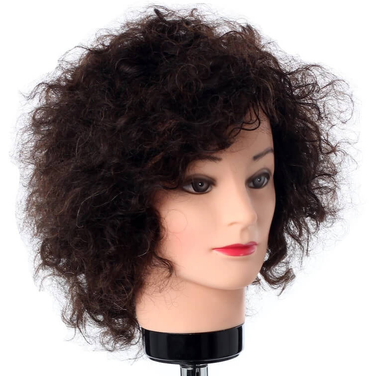 Hairart Tanya Curly Hair Mannequin Head