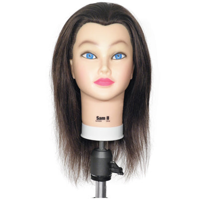 Sam II Brown Hair Manikin Head