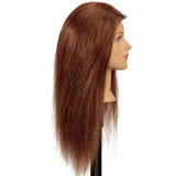 Hairart Isabella Brown Hair Mannequin Head 