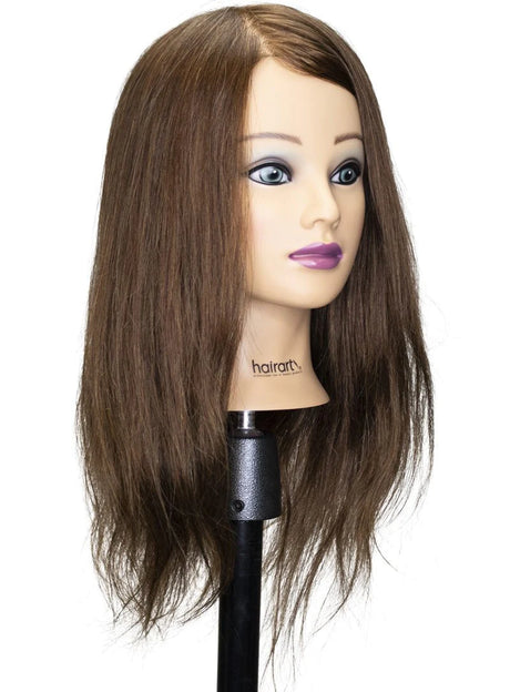 Annie Hairkins Lindsay Medium Brown Hair Mannequin Head 4801 – Simply  Manikins