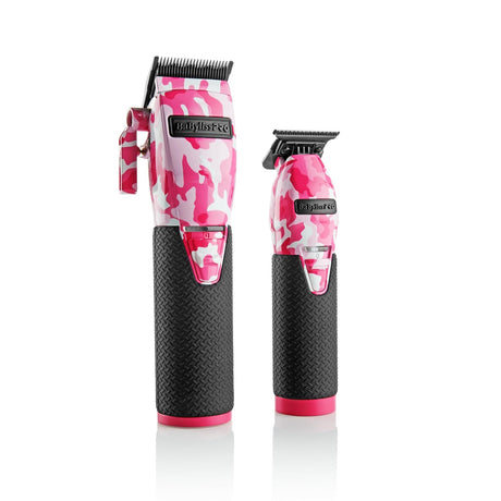 BaBylissPRO FXHOLPKCAMPK Limited Pink Camo Clipper & Trimmer 