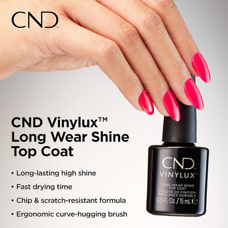 CND Vinylux Top Coat 0.5 fl oz 