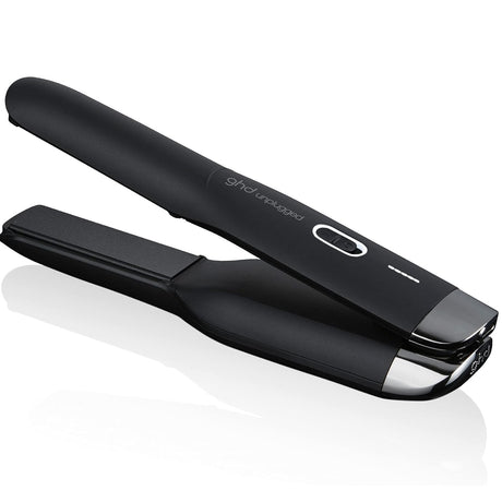 GHD Black Unplugged Cordless 1" Styler Flat Iron 