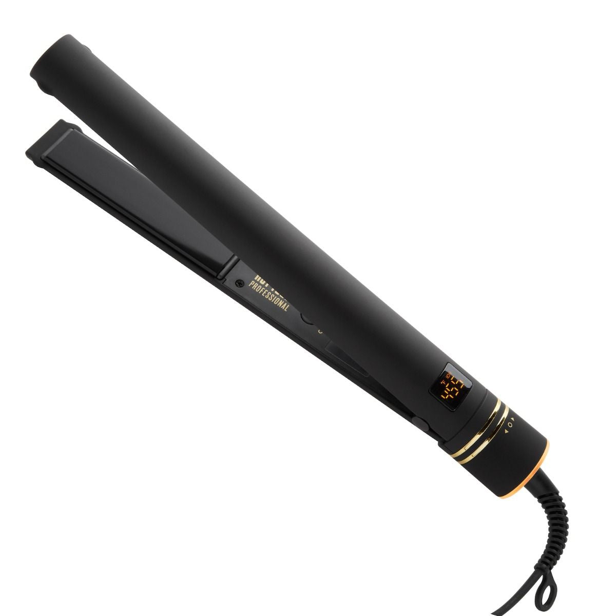 Hot Tools HT7122BG Digital Black Gold Evolve Ionic 1" Salon Flat Iron 