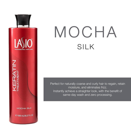 Lasio Keratin Treatment Mocha Silk Large Size 35.27 Fl. Oz. 