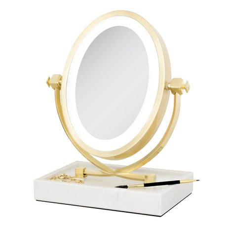 Zadro LOVGLAM55 Brooklyn Led Lighted Makeup Mirror 