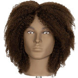 Exalto Pro LENNY Afro Male Curly Hair Mannequin Head 