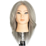 Exalto Pro MADDIE Gray Hair Granny Style Mannequin Head 