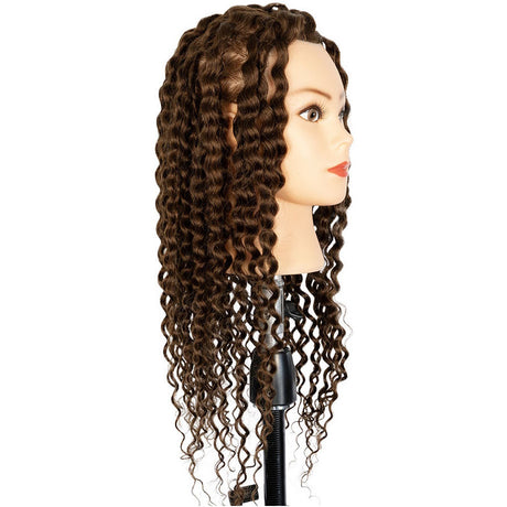 Exalto ALMA Curly Textured Hair Mannequin Head