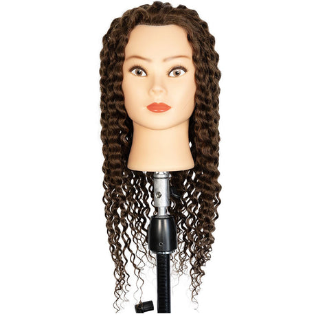 Exalto Pro STELLA Curly Hair Mannequin Head 