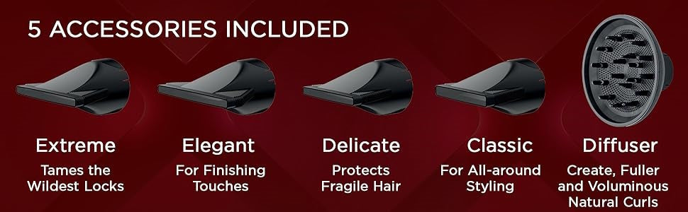 GAMMA+ XCell Hair Dryer - Red 
