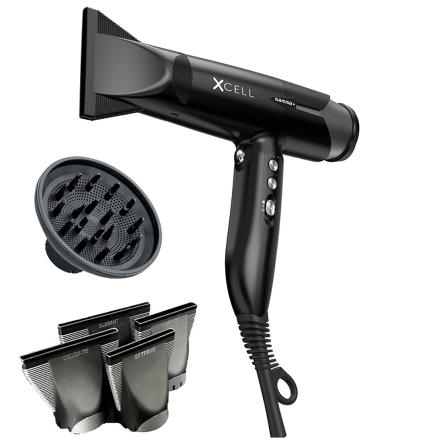 GAMMA+ XCell Hair Dryer - Black – Simply Manikins